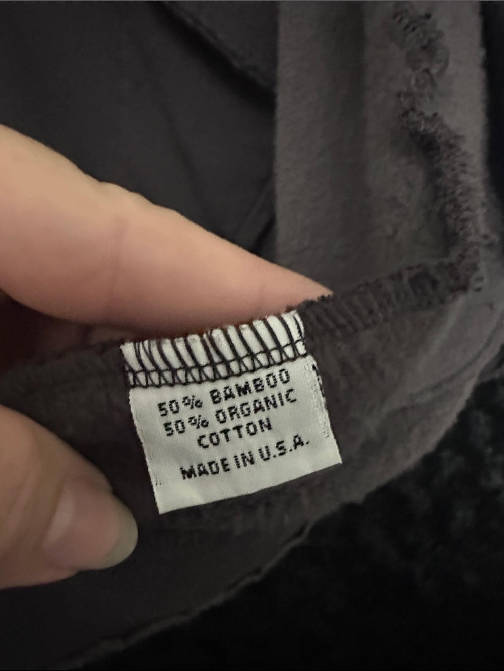 Bryn Walker cocoon open front charcoal gray/ black cardigan Sz XL - Picture 7 of 7